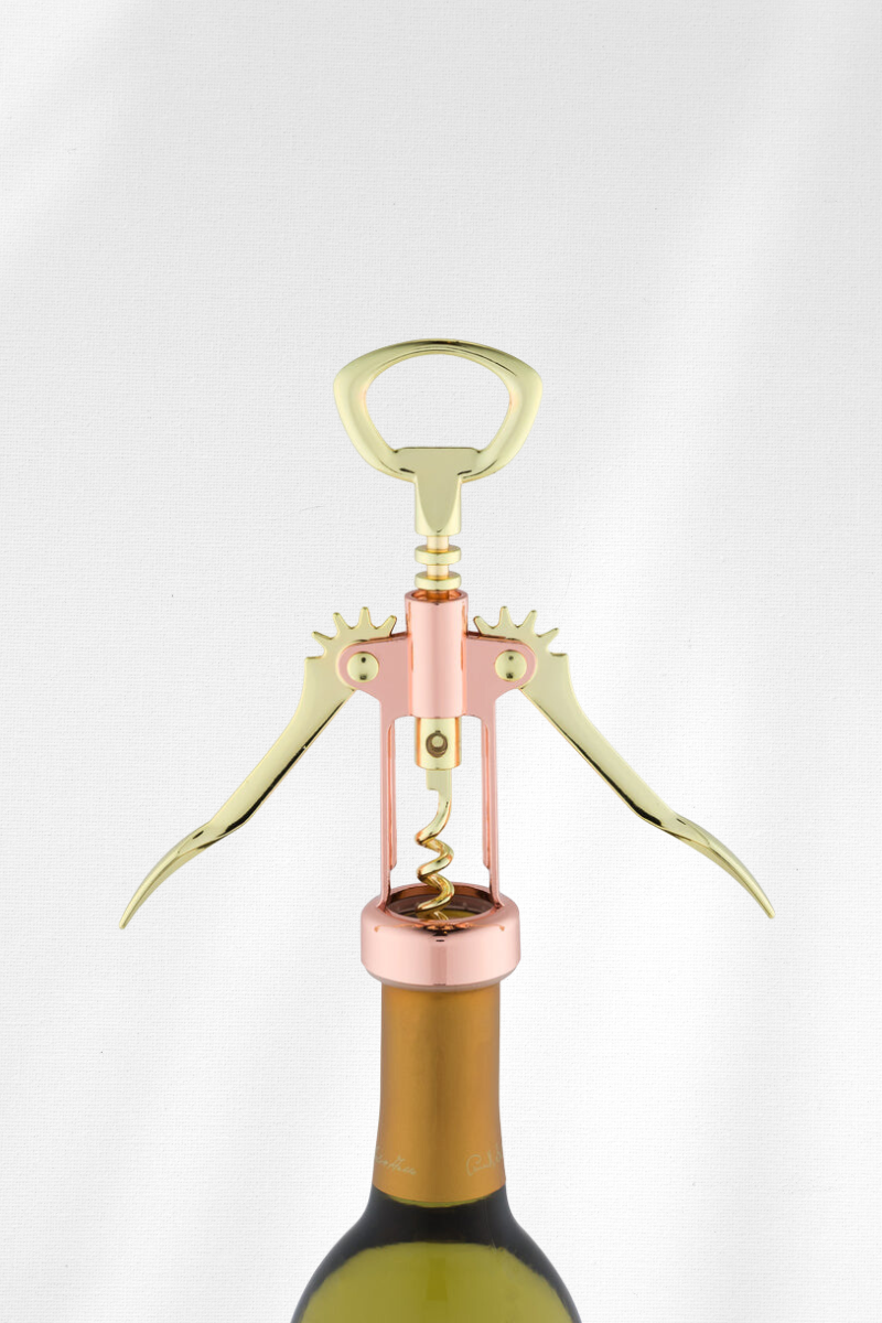 Copper and Gold Winged Corkscrew
