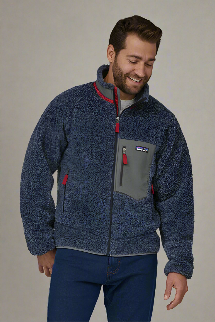 Patagonia Men s Classic Retro X Fleece Jacket Studio Opal Boutique