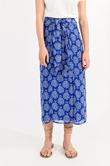 Blue Woven Skirt