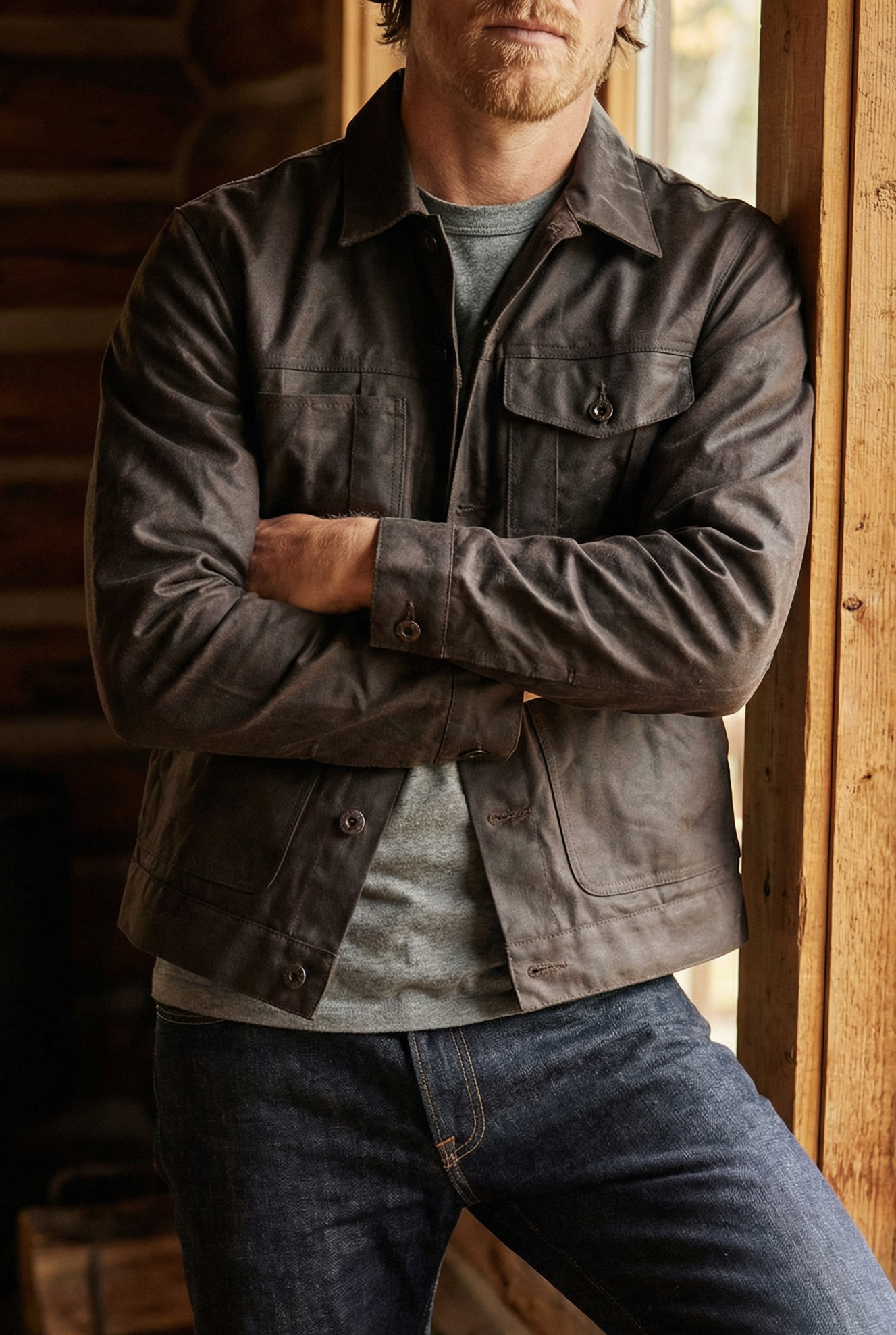 Filson Tin Cloth Short Lined Cruiser – Studio Opal Boutique
