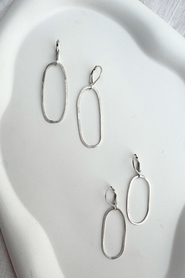 Sterling Silver Ovals