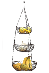 Chicken Wire Hanging Basket