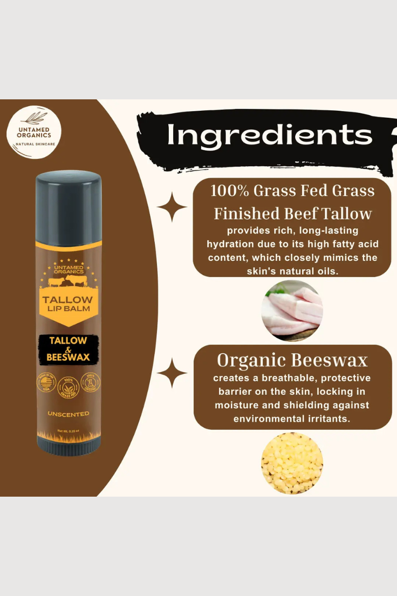 Tallow Lip Balm