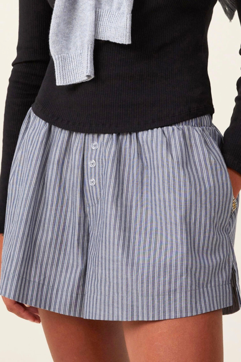 Gingham Everywhere Everyday Elastic Waist Boxer Shorts