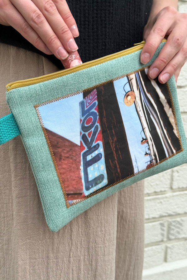 Love Blue Pouch