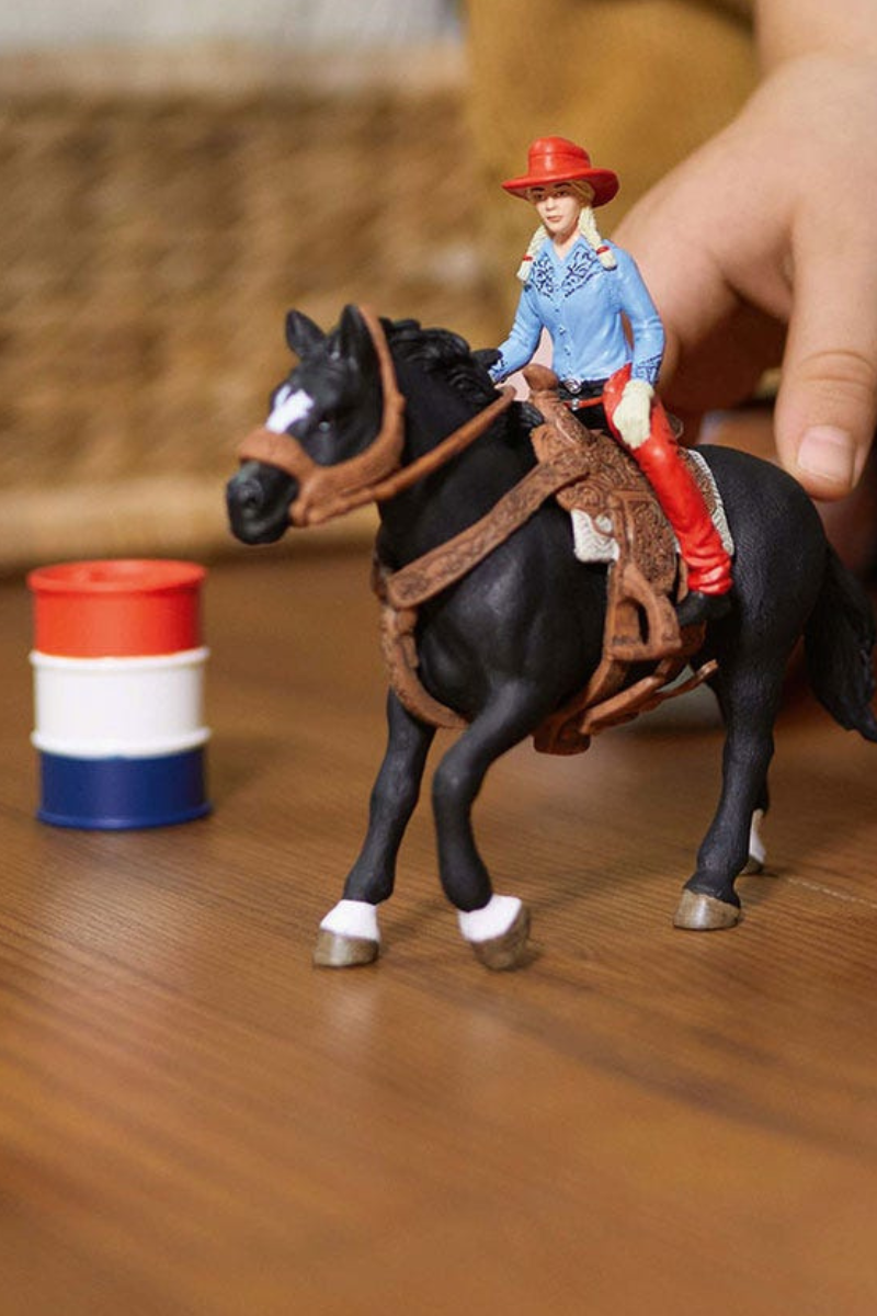 3 Barrel Rodeo Racing Playset
