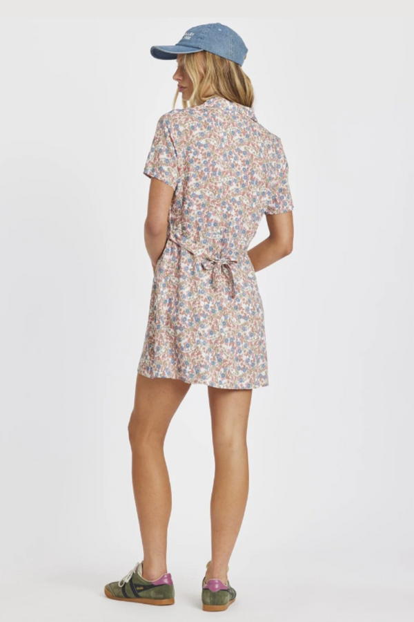 Feeling Happy Short Sleeve Woven Dress