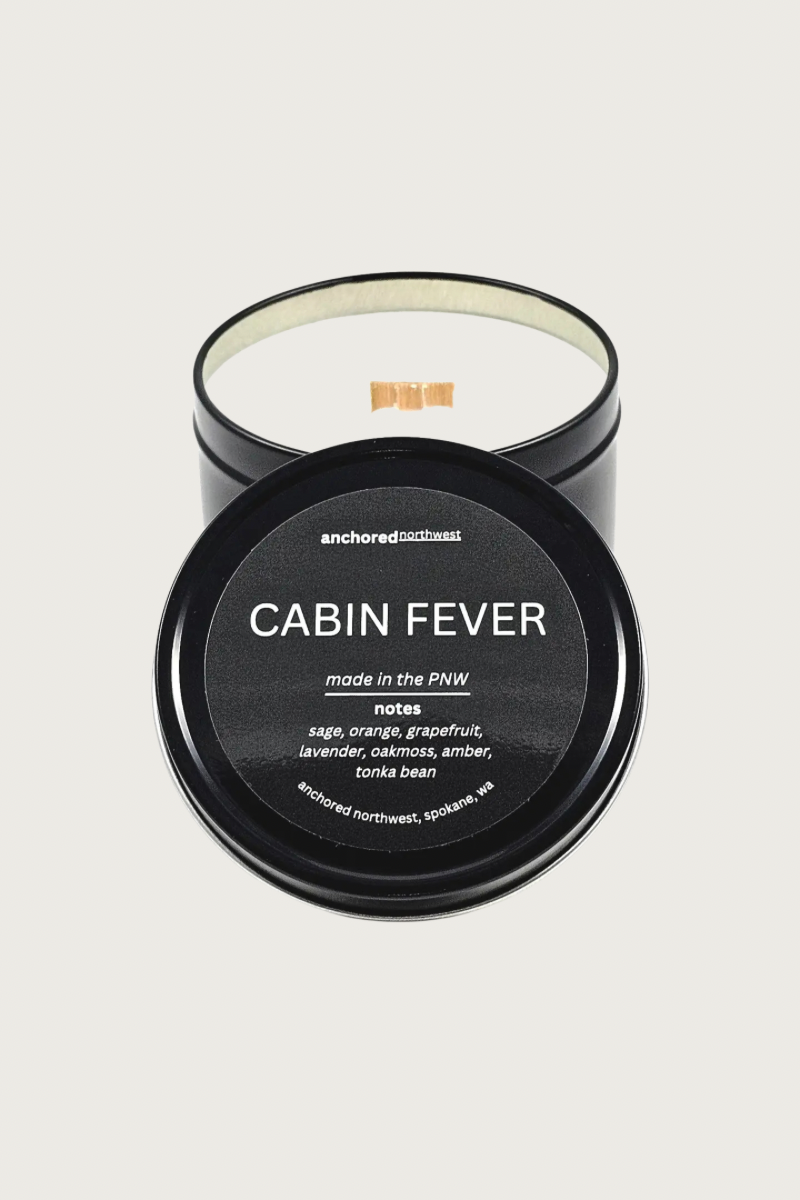 Cabin Fever Travel Size Travel Tin Candle