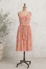 French Vintage Rose Garden Sundress