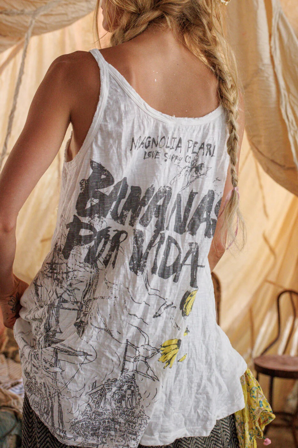 Bananas Por Vida Lana Tank