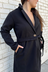 Belted Long Coat