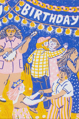 Birthday Barn Dance Card