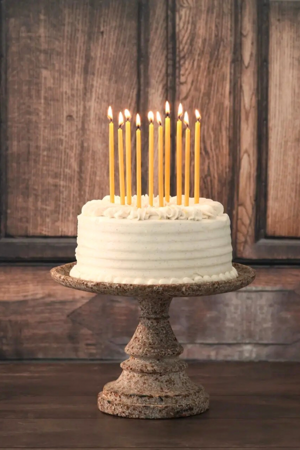Beeswax Birthday Candles