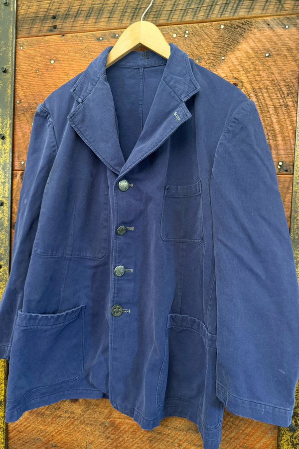 Unisex French Workwear Chore Jacket