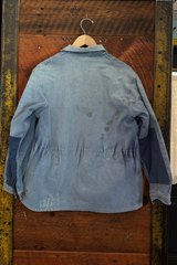 Unisex Vintage French Workwear Jacket  Angled Pocket Edition