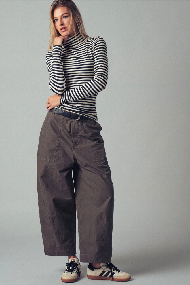 Boho Relaxed Wide Leg Cargo Pant