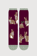 Bunny Rabbit Replant Donation Organic Cotton Socks