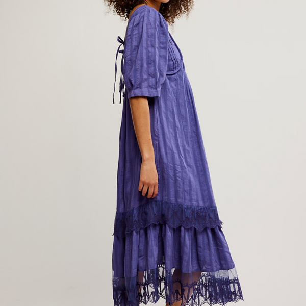 free people lavender midi dress Ruffle It Up Midi by free-est at Free People in Lavender Fields, Size: S