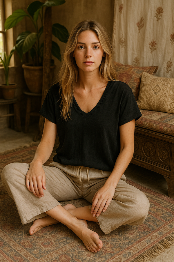 Basic Linen T-Shirt