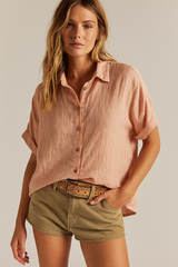 Linen Short Sleeve Shirt