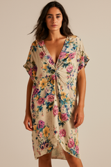 Linen Knot Kaftan