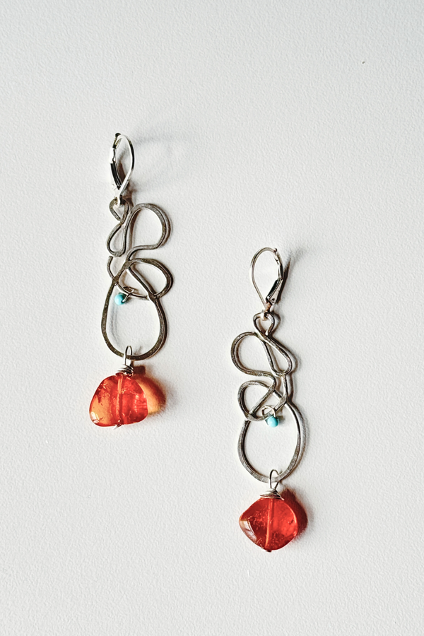 Freeform Flow Earring