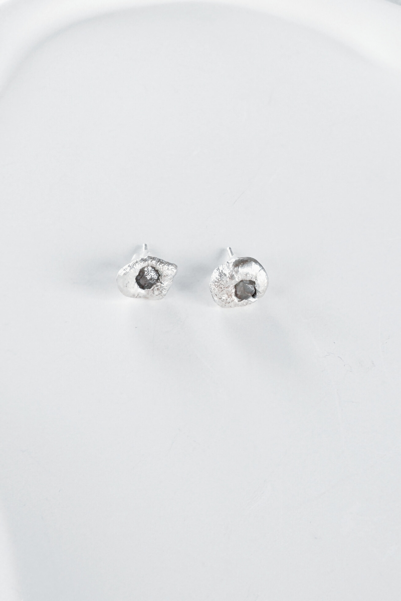 Raw Diamonds & Molten Studs