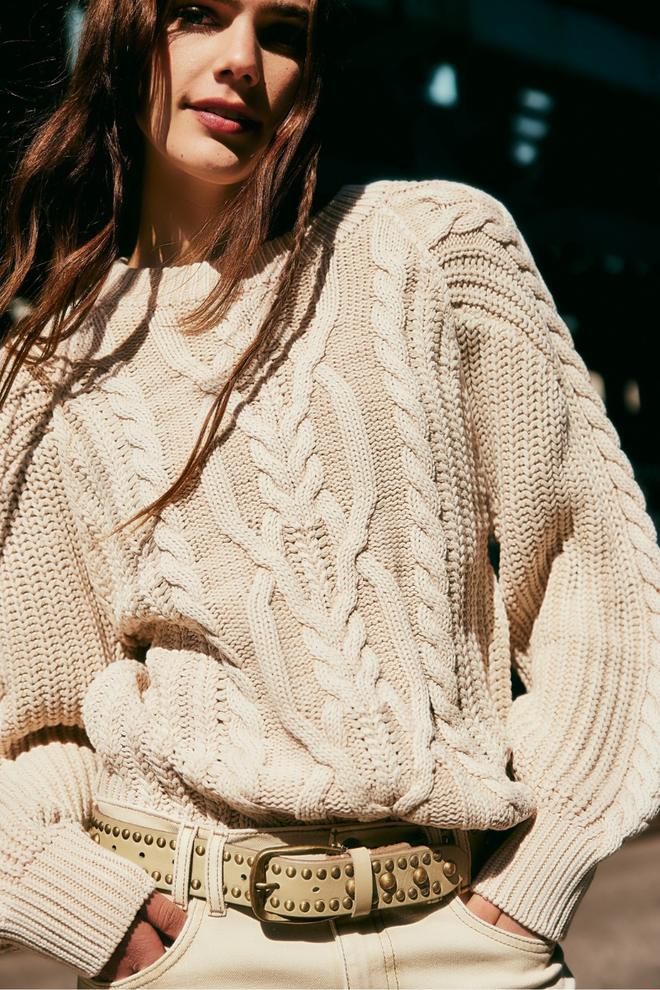 Frankie Cable Sweater