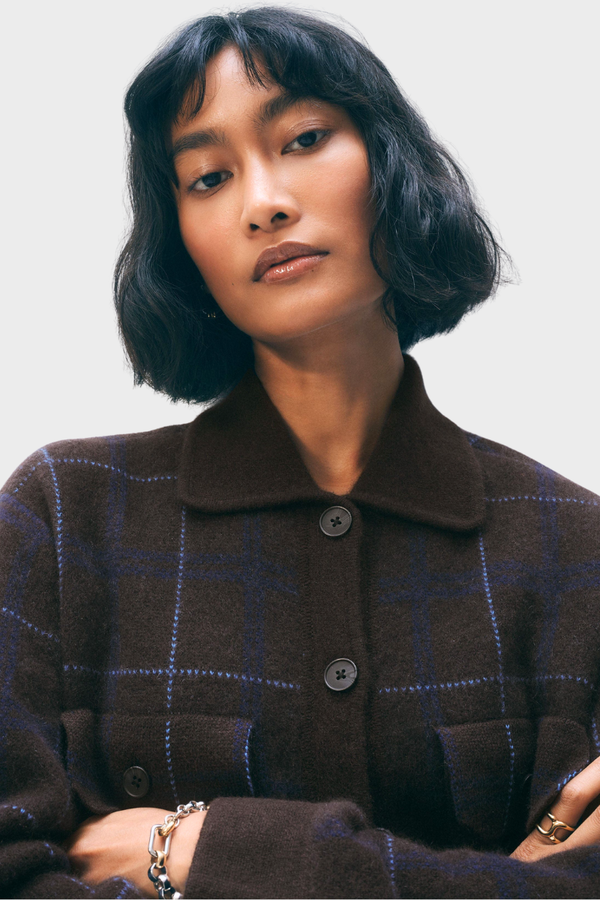 Cashmere Luxe Plaid  Shacket