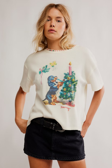 Merry Meowy Tee