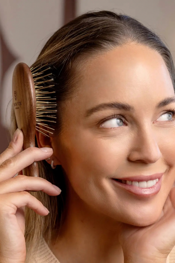 Gua Sha Hair & Scalp Brush: Infrared Edition