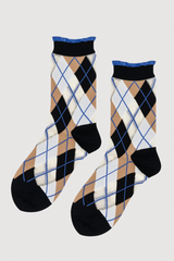 Argyle Sheer Crew