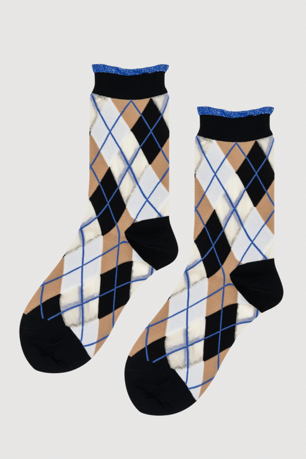 Argyle Sheer Crew