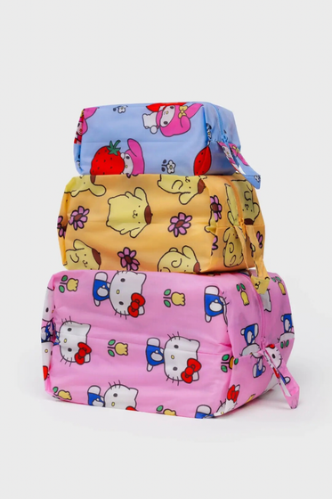 3D Zip Set Hello Kitty and Friends Florals