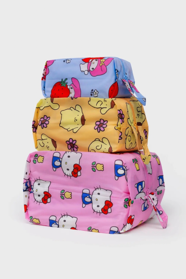 3D Zip Set Hello Kitty and Friends Florals