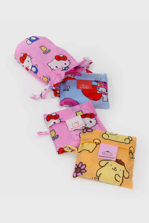 Standard Baggu Set of 3 Hello Kitty and Friends Florals
