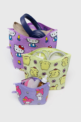 Go Pouch Set Hello Kitty and Friends Florals