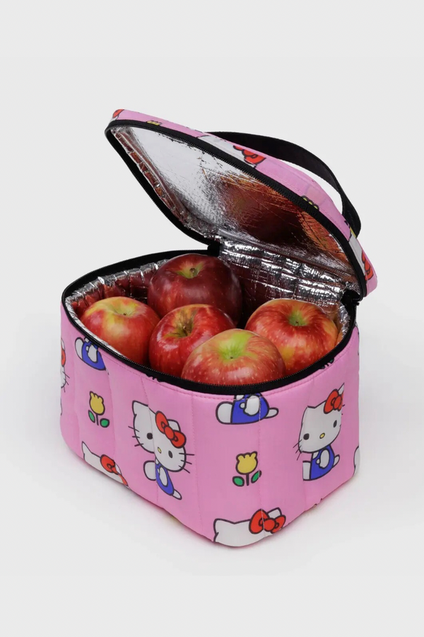 Puffy Lunch Bag Hello Kitty Pink