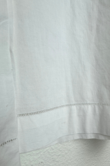 French 1930s Cotton Lace Chemise Dress