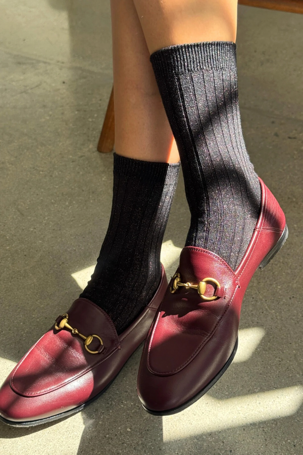Her Socks Modal Lurex