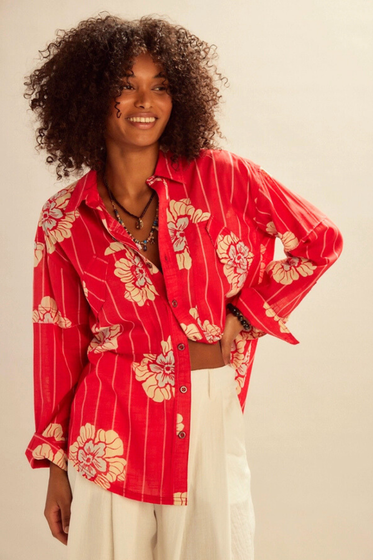 Hidden Flower Camo Shirt