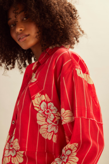 Hidden Flower Camo Shirt