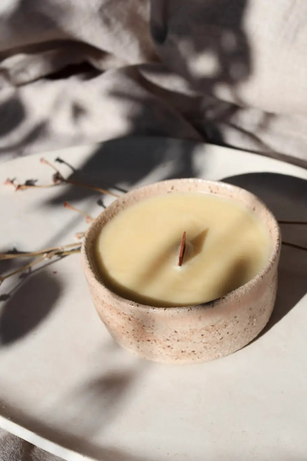 Homeward Clay Candle