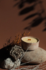 Homeward Clay Candle