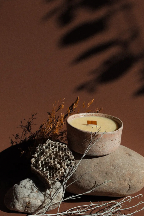 Homeward Clay Candle