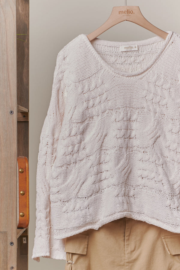 Cable Casual Sweater