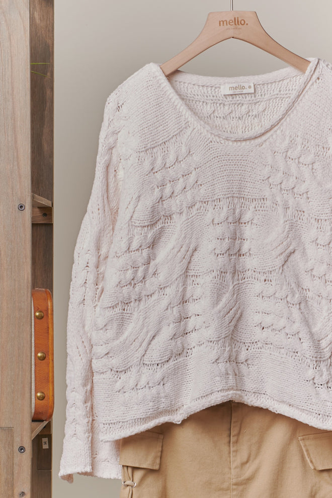 Cable Casual Sweater