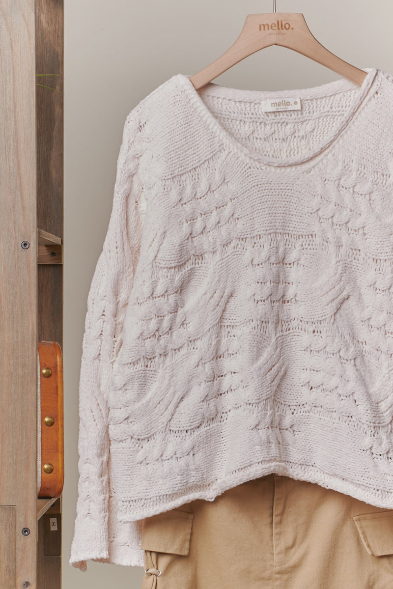 Cable Casual Sweater