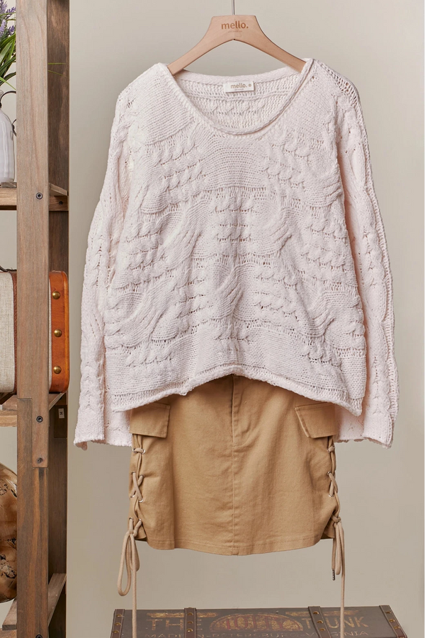 Cable Casual Sweater