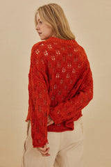 Open Knit Sweater